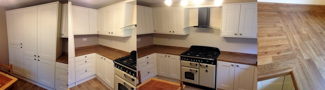 new fitted kitchen.